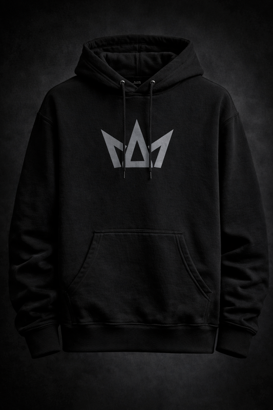 Rex Novus Crown embroidery black premium hoodie luxury streetwear Canada