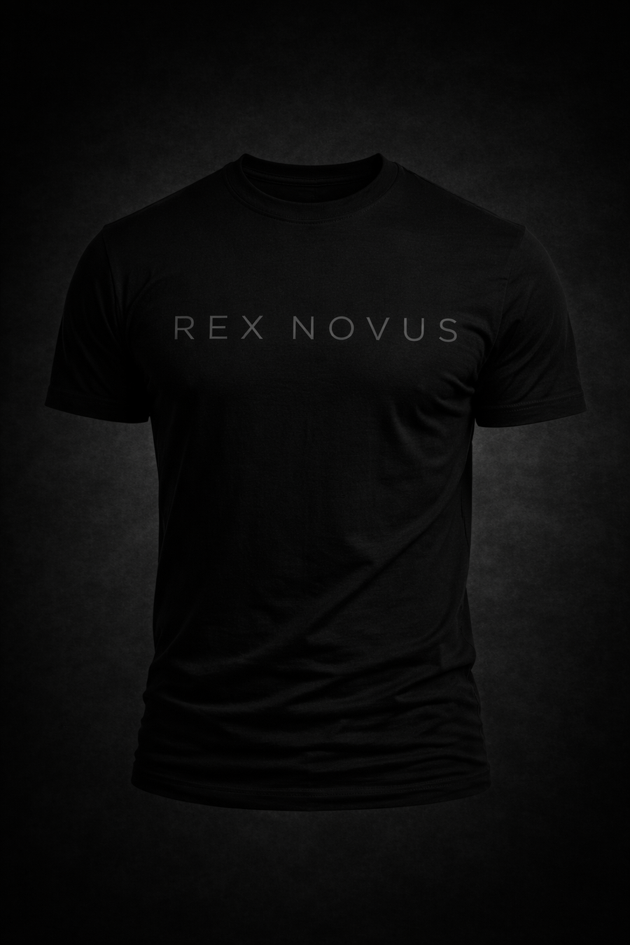 Rex Novus signature tee black premium cotton luxury streetwear Canada